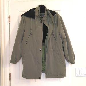 Liz Claiborne long, cozy coat